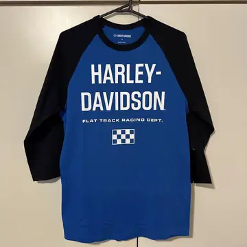 HARLEY-DAVIDSON 플랫 트랙 레이싱 셔츠 S