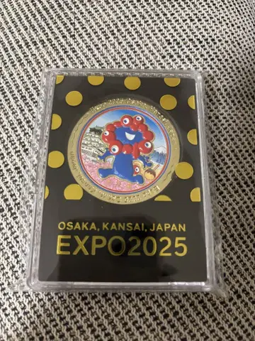 새상품 미야쿠미야쿠 풀컬러 3D 메달 오사카 만박 EXPO2025