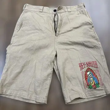 HEY SMITH XL 베이지 숏팬츠