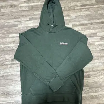 adidas ADVENTURE 다크 그린 후드티