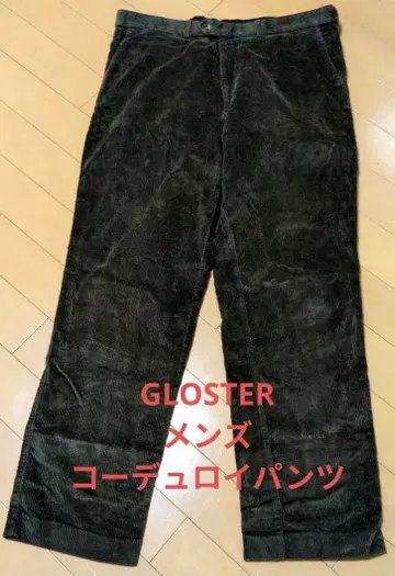 GLOSTER 남성용 코듀로이 팬츠