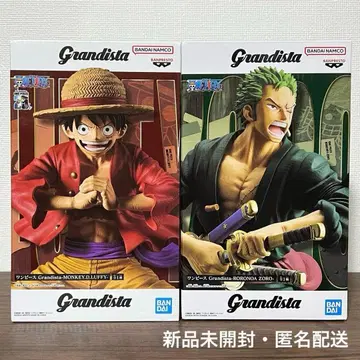 원피스 피규어 Grandista 2세트 루피 조로