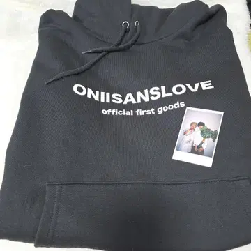 [ 즉시 구매 가능 ] ONIISANSLOVE 블랙 후드티