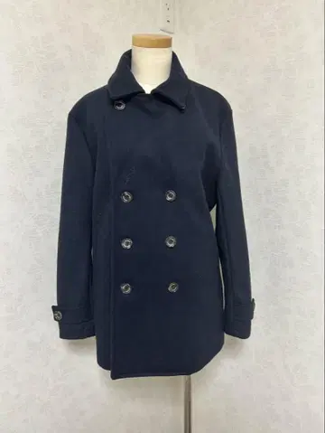 THEshopTK 더블 브레스트 피 코트 L 사이즈