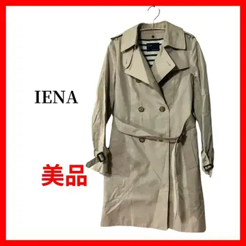 IENA 이에나 트렌치코트 롱 코트 더블 코트 B1198
