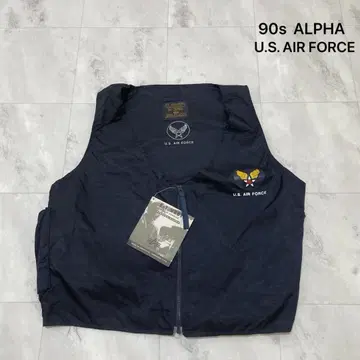 90s ALPHA US AIR FORCES E-1 VEST 라디오 베스트