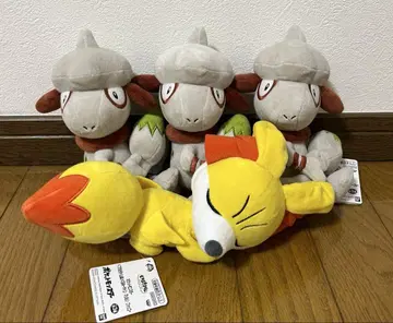 [택 포함] 꼬리 봐봐! 봉제 인형 도치마론 3개 편안한 타임 푸호꼬