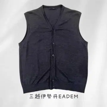 이탈리아제 미츠코시 이세탄 EADEM 에어딤 남성용 니트