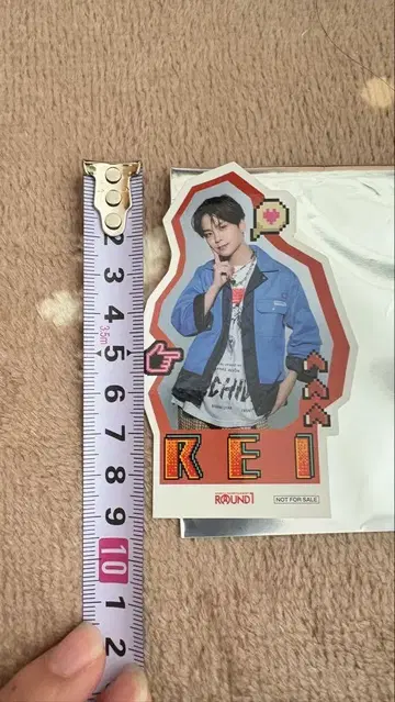 ONE N'ONLY REI ROUND1 콜라보 스티커 약 9cm