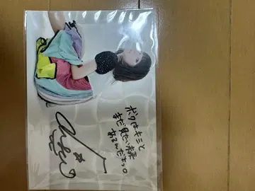 LiSA 친필 사인입 엽서