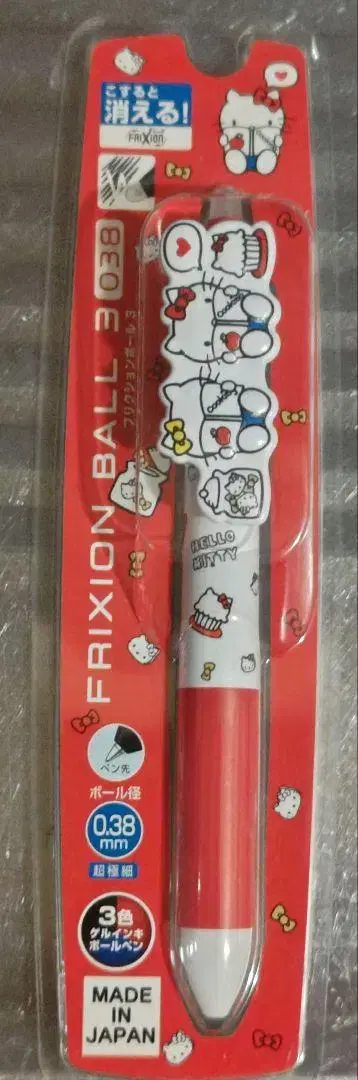 산리오 프릭션 볼펜 헬로키티