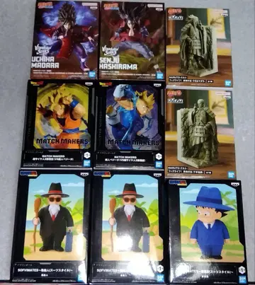 드래곤볼 NARUTO 프라이스 피규어 묶음 판매