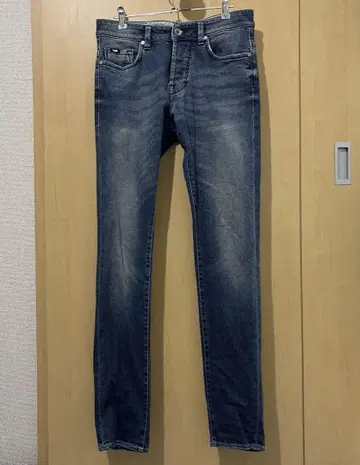 GAS 블루 슬림핏 데님