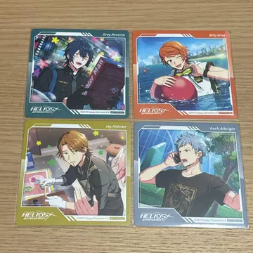 엘리오스 라이징 히어로즈 이스트 섹터 콜라보 코스터 세트