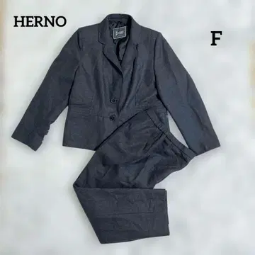 [ HERNO ] 헬레노 페플럼 셋업 수트 이탈리아제