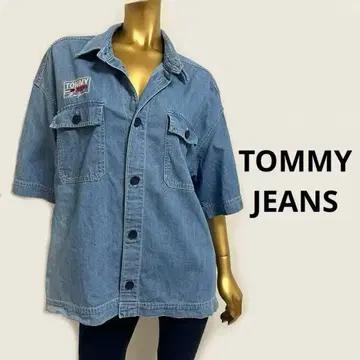 [ 4225 ] TOMMY JEANS 빈티지 데님 셔츠 M