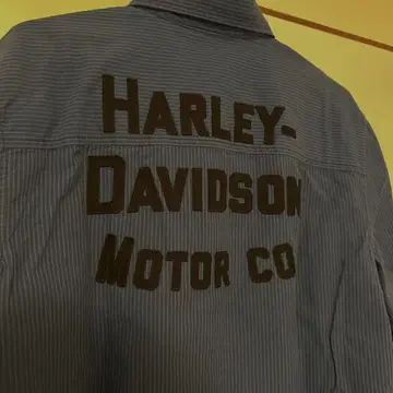 HARLEY-DAVIDSON 스트라이프 긴팔 셔츠