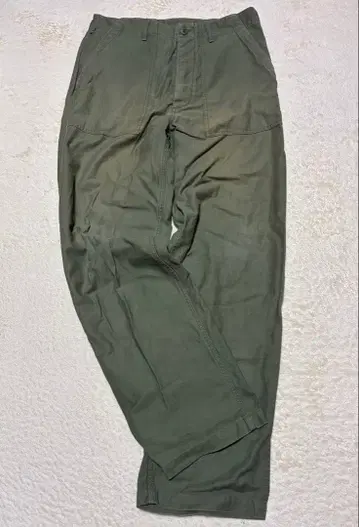 올리브 그린 카고 팬츠 waiper inc. 와이퍼 베이커 팬츠