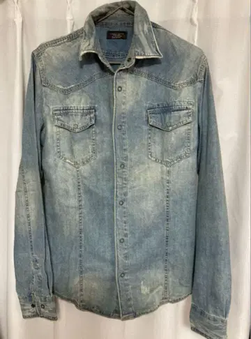 ZARA MAN 남성용 데님 셔츠