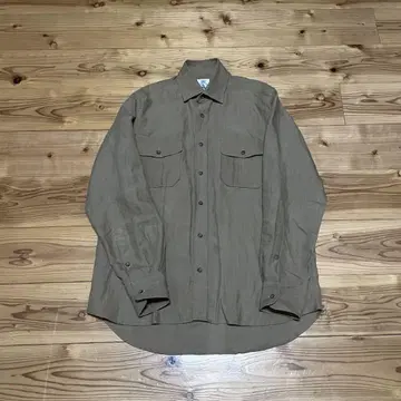 CORDINGS 린넨 사파리 셔츠 BEAMS F
