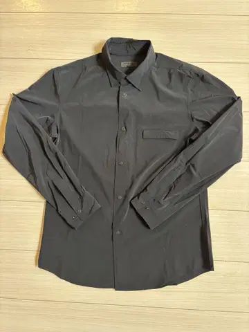 COMME CA DU MODE 블랙 긴팔 셔츠