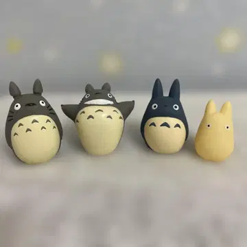 토토로 손가락 인형 4개 이웃집 토토로