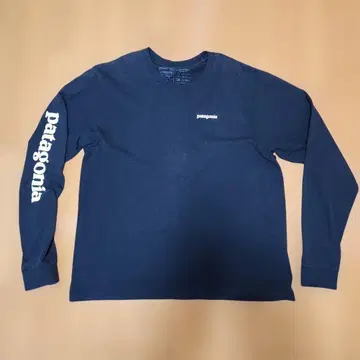 patagonia XL 긴팔 T셔츠 블랙 구제 의류