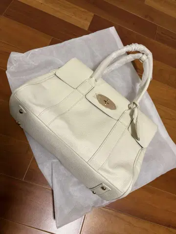 새상품 화이트 토트백