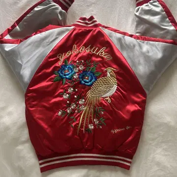 레어 스카잔 자수 일본풍 패턴