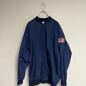 점퍼 자켓 루돌프 네이비 컬러 구제 의류 2XL