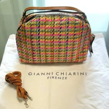 [ 미사용급 ] 잔니 키아리니 핸드 백 알리파 숄더 이탈리아