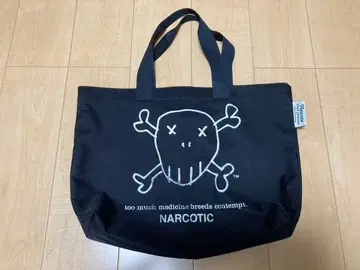 나르코틱 NARCOTIC 나일론 토트백 블랙