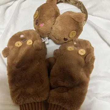 팀 머리띠 장갑
