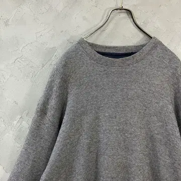 빈티지 TEHAMA 풀오버 코튼 둥근넥 심플 L IW19