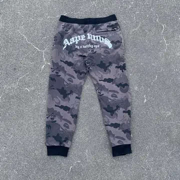 [ USED ] Aape A BATHIG APE 스웨트 팬츠 카모플라쥬