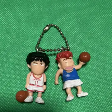 슬램덩크 키링 루카와&하나미치 천재의 발목 잡지 마라 루카와! 멍청이