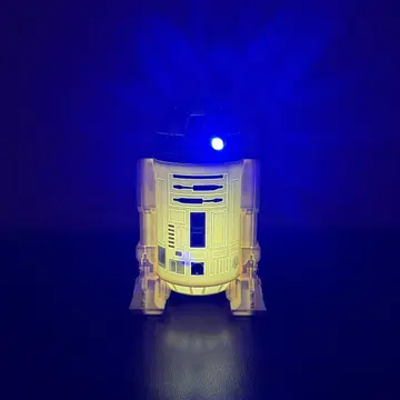 레어 스타 워즈 R2-D2 방 라이트 피규어 인테리어