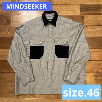 [새상품급] MINDSEEKER 그레이 셔츠 MS-MM-03