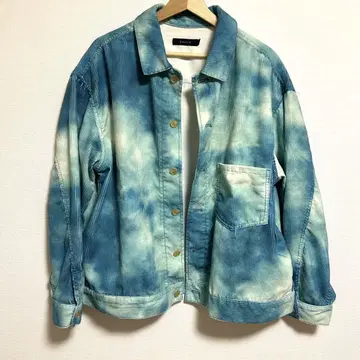 RAGEBLUE 피케타이다이 블루종 L 사이즈
