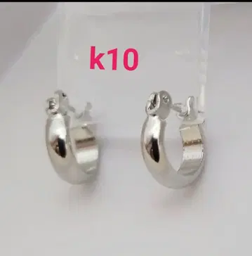 K10 후프 귀걸이