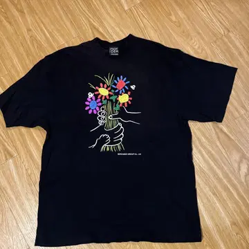 PICASSO 꽃다발 디자인 T셔츠 M