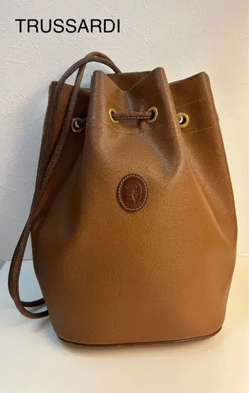 TRUSSARDI 트루사르디 빈티지 브라운 백팩