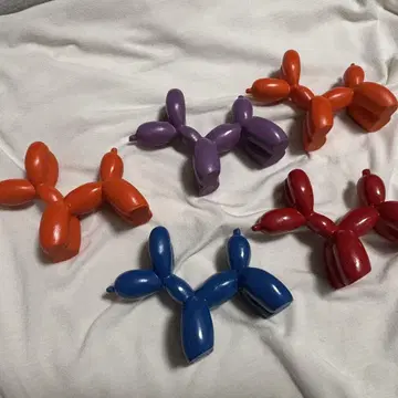 벌룬 강아지 벌룬 아트풍 강아지 모양 피규어 웰컴 스페이스 결혼식