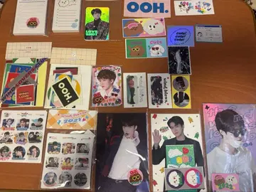 EXO 세훈 홈마 마스터 멜치빵 트레이딩 카드 스티커 세트