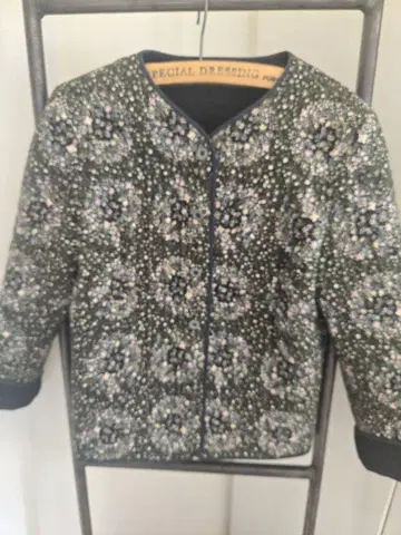 A.P.C 꽃무늬 노카라 자켓 S