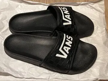 VANS 블랙 샌들 27cm