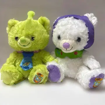 유니베어 버즈 라이트이어 리틀 그린맨 봉제 인형 세트