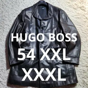 XXL 54 HUGO BOSS 가죽 자켓 가죽 코트 XXXL 4L
