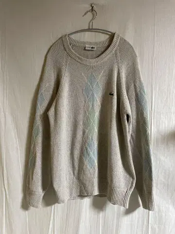 CHEMISE LACOSTE 린넨 니트