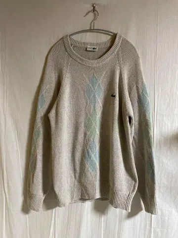 CHEMISE LACOSTE 린넨 니트